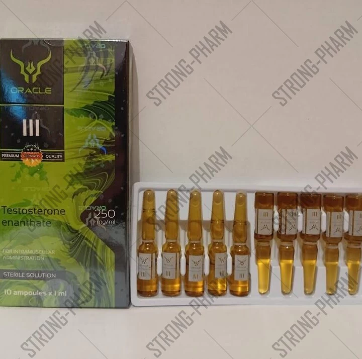 Testosterone E ORACLE  250 мг/мл 10 ампул
