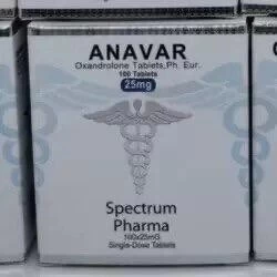 Anavar SPECTRUM NEW 25 мг/таб 20 таблеток